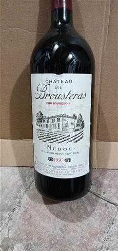 Bordeaux Médoc Château S Brousteras 1992