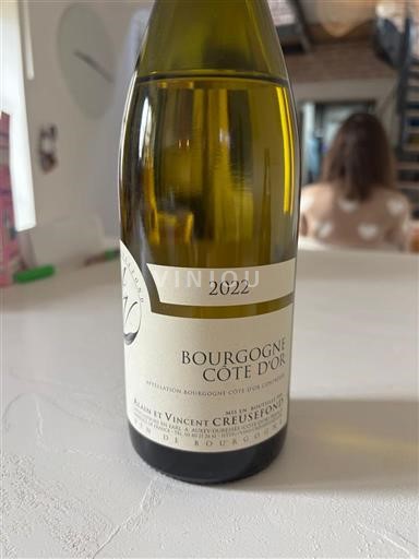 Bourgogne Bourgogne Côte d'Or Alain et Vincent Creusefond 2022