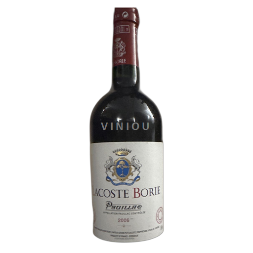 Bordeaux Pauillac Lacoste-Borie 2006
