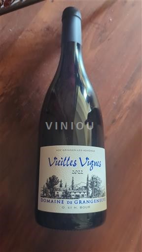 Valle del Rodano Grignan-les-adhémar Domaine Grangeneuve Vieilles Vignes 2022