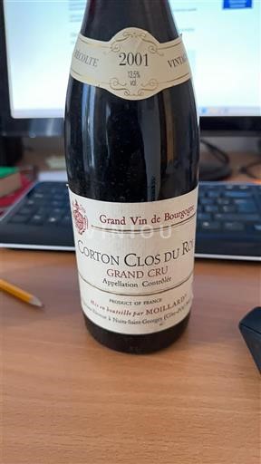 Borgogna Non specificato Grand Cru Moillard Corton Clos du Roi 2001