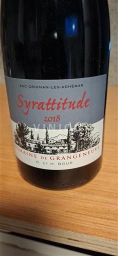 Valle del Rodano Grignan-les-adhémar Domaine Grangenueve Syrattitude 2018