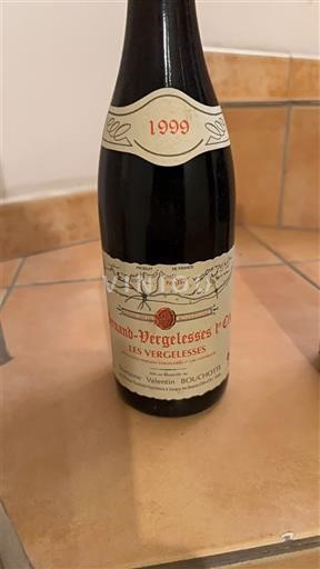 Bourgogne Pernand-Vergelesses Premier Cru Domaine Valentin Bouchette Les Vergelesses 1999