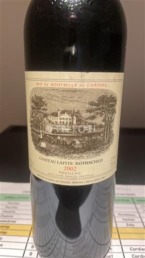 Bordeaux Pauillac Grand Cru Château Lafite Rothschild 2002