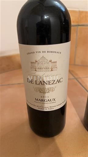 Bordeaux Margaux De Lanezac 2011