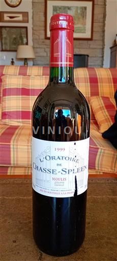 Bordeaux Moulis-en-Médoc Chasse-Spleen L'Oratoire de Chasse-Spleen 1999