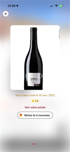 Alpen en Rhônevallei Drôme Domaine La Bouvaude Syrah 2019