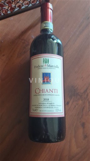 Toscana Chianti Podere di Marcialla 2018