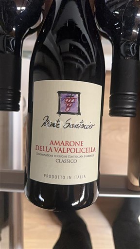 Vénétie Amarone della Valpolicella Monte Santoccio Amarone della Valpolicella 2013