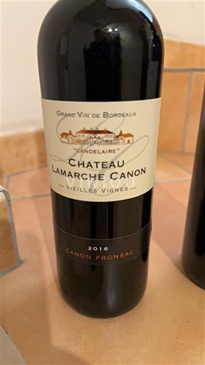 Bordeaux Canon-Fronsac Château Lamarche Canon Vieilles Vignes 2016