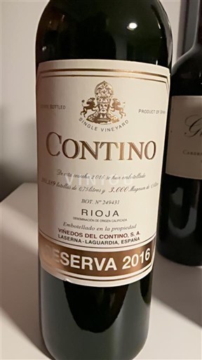 La Rioja Rioja Viñedos del Contino Reserva 2016