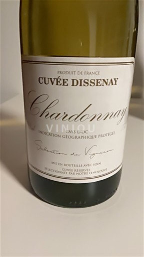 Linguadoca e Rossiglione Paese d'Oc Cuvée Dissenay Chardonnay 2024