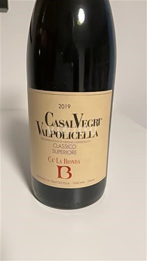 Vénétie Không được chỉ định Ca' La Bionda Casalvegri Classico Superiore 2019