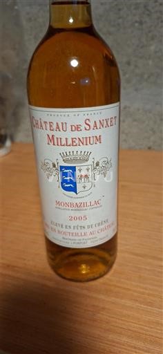 Lounais-Ranska Monbazillac Château Sanxet Millenium 2005