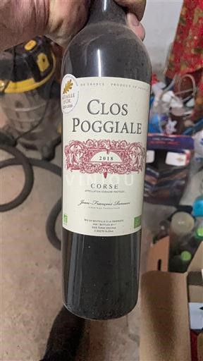 Korzika Korziška Clos Poggiale 2018