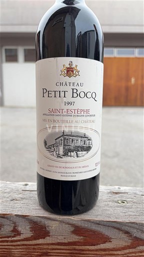 Bordeaux Saint-Estèphe Château Petit Bocq 1997