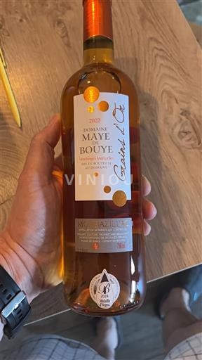 Tây Nam Saussignac Domaine Maye Bouye Granat d'Or 2022