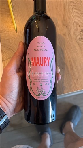 Roussillon Maury Marie Majoral Không niên vụ