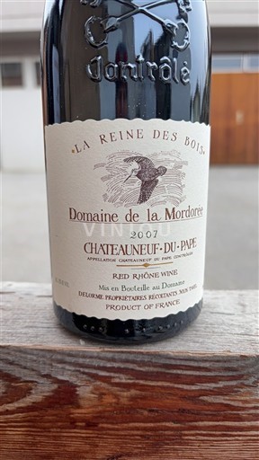 Valle del Ródano Châteauneuf-du-Pape. Domaine La Mordorée La Reine des Bois 2007