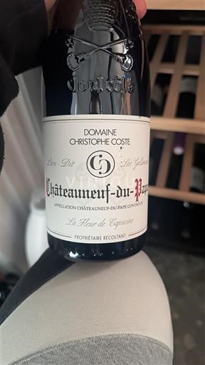 Valle del Ródano Châteauneuf-du-Pape. Domaine Christophe Coste La Fleur de Capucine 2019