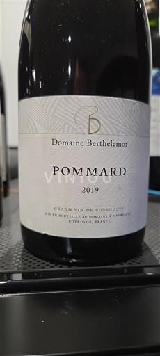 Bourgogne Pommard Domaine Berthelemot 2019