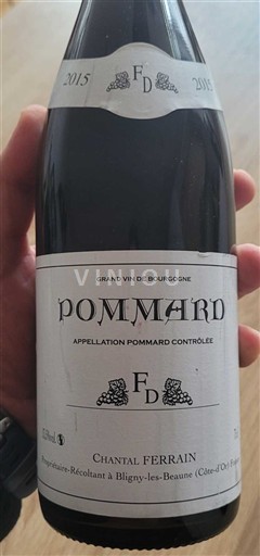 Borgonha Pommard Chantal Ferrain FD 2015