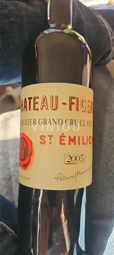 Bordeaux Saint-Émilion Château Figeac Premier grand crue classé 2005