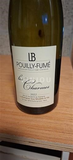 Dolina Loare Pouilly-fumé Domaine Guy Baudin & Fils Les Charmes 2022
