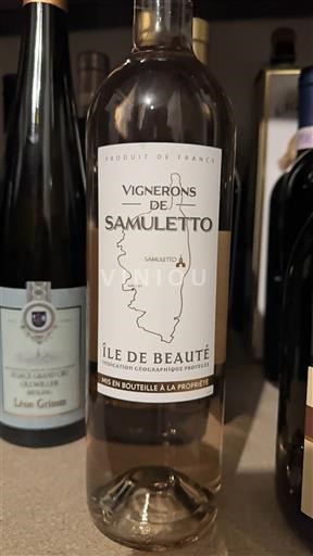 Corse Đảo sắc đẹp Vignerons de Samuletto Không niên vụ