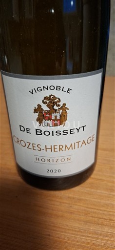 Rhône Valley Crozes-Hermitage Vignoble de Boisseyt Horizon 2020