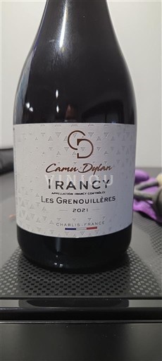 Borgoña Irancy Carmen Dupin Les Grenouillères 2021