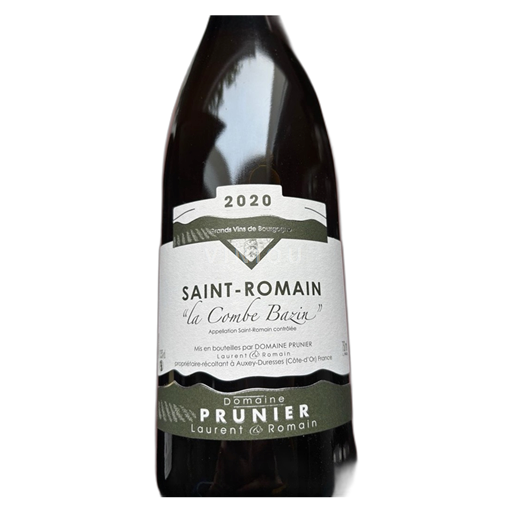 Vinos Blanc sec La Combe Bazin Domaine Prunier Laurent et Romain 2020 Francia Borgoña Saint-Romain AOC