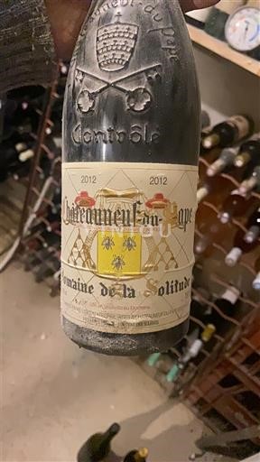 Valle del Ródano Châteauneuf-du-Pape. Domaine La Solitude 2012