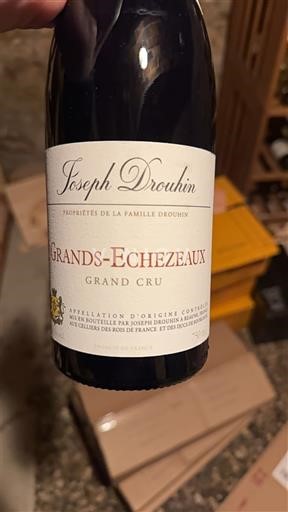 Vinos Rouge sec Joseph Drouhin 2020 Francia Borgoña Grands-échézeaux AOC Grand Cru