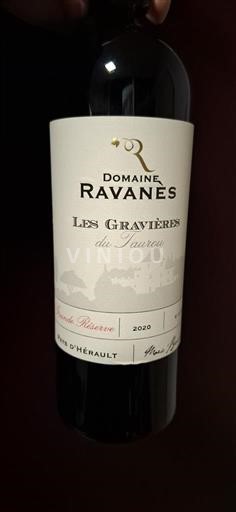Linguadoca e Rossiglione Coteaux de Murviel Domaine Ravanès Les Gravières du Taurou 2020