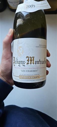 Vinos Blanc sec Les Charmes Jean-Louis Chavy 2009 Francia Borgoña Puligny-Montrachet AOC