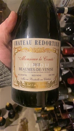 Thung lũng Rhône Beaumes de Venise Château Redortier Monsieur le Comte 2015