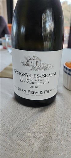 Borgoña Savigny-lès-Beaune Premier Cru Jean Féry & Fils Les Vergelesses 2018