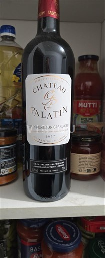 Bordeaux Saint-Émilion Grand Cru Château Palatin 2007