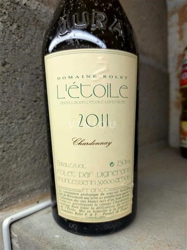 Jura L'Étoile Domaine Rolet Chardonnay 2011