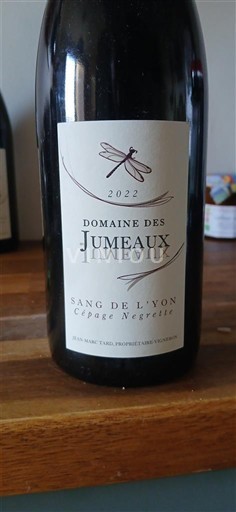 Valle della Loira Fiefs Vendéens Domaine S Jumeaux Sang de l'Yon 2022