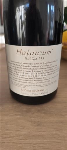 Alpes và các vùng Rhodanien Collines rhodaniennes Les Vins de Vienne Heluicum 2023