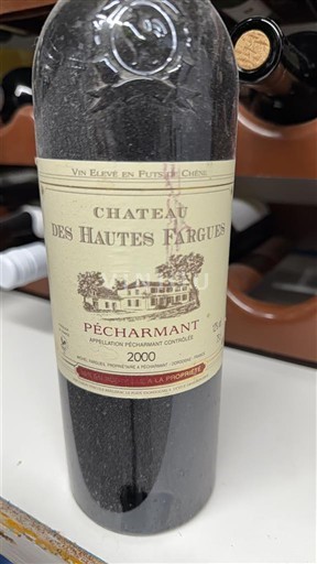 Tây Nam Pécharmant Château S Hautes Fargues 2000