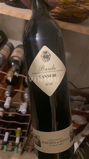 Piedmont Wines Barolo Marchesi di Barolo Cannubi 2016