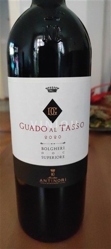 Toscana Bolgheri Antinori Guado al Tasso 2020