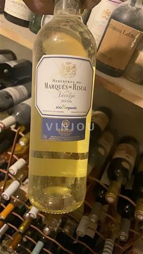 Castilien og León Rueda Herederos del Marqués de Riscal Verdejo 100% Organic 2020