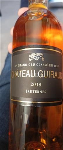 Bordeaux Sauternes Premier Cru Château Guiraud 2015