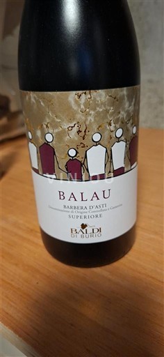 Piemonte Barbera d'Asti Baldi di Burio Balau 2016