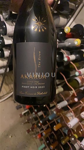 Osrednji Otago Central Otago Akarua The Siren 2023