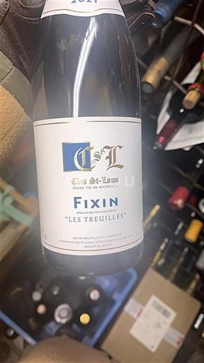Vinos Rouge sec Les Treuilles Clos St-Louis 2021 Francia Borgoña Fixin AOC
